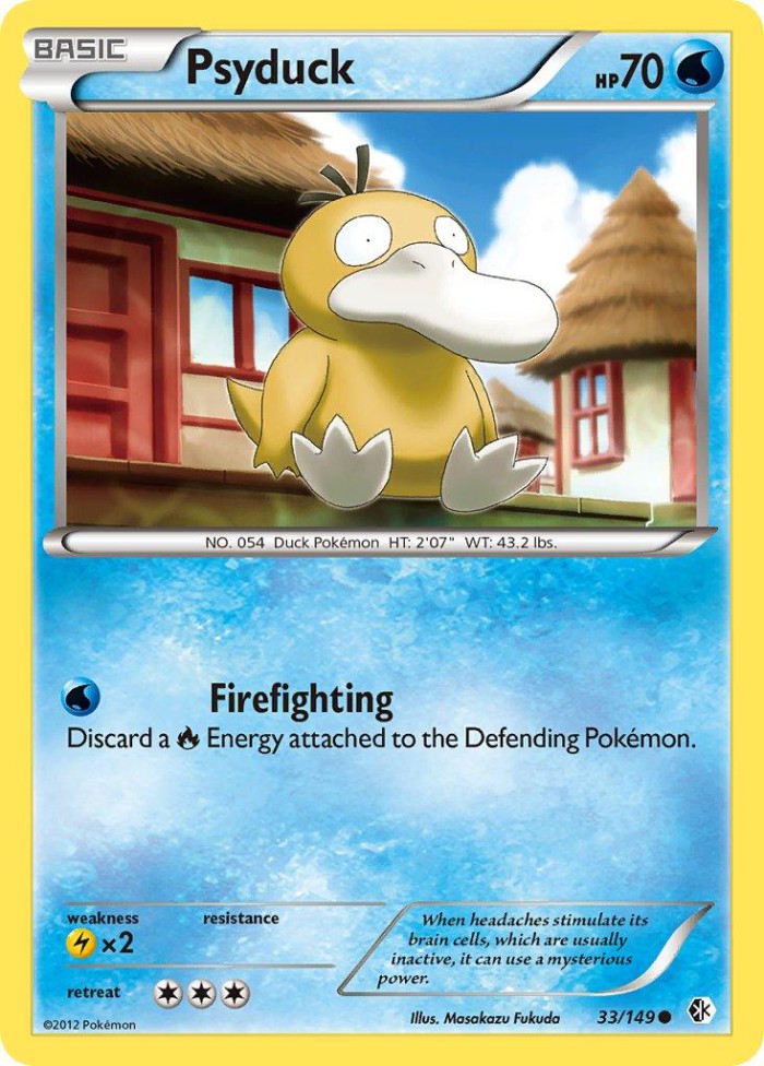 Carte Pokémon: Psyduck [Psykokwak]