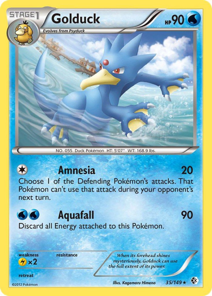 Carte Pokémon: Golduck [Akwakwak]