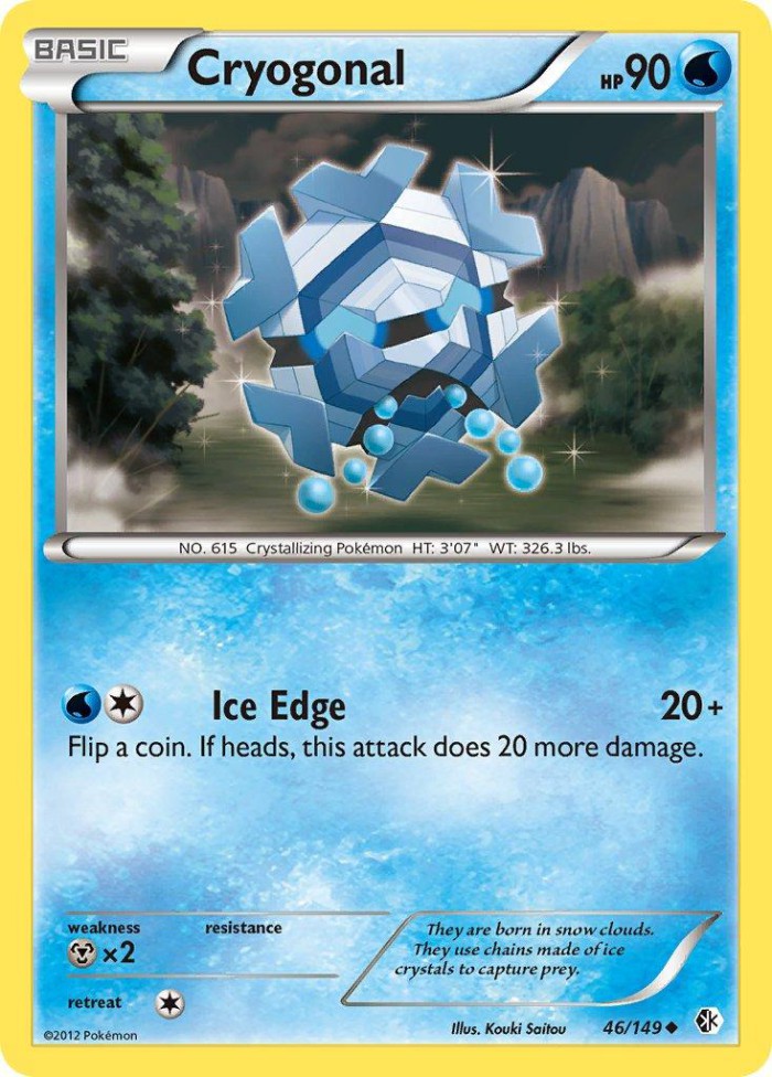 Carte Pokémon: Cryogonal [Hexagel]