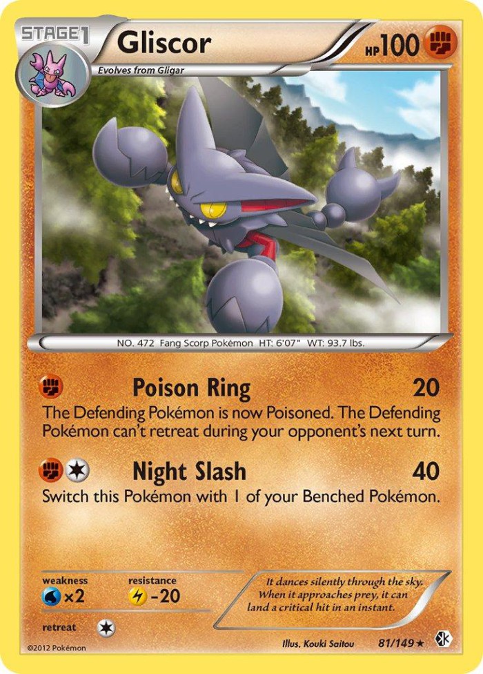 Carte Pokémon: Gliscor [Scorvol]