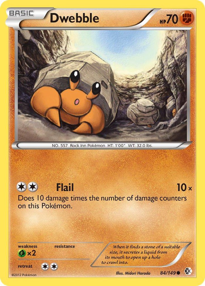 Carte Pokémon: Dwebble [Crabicoque]