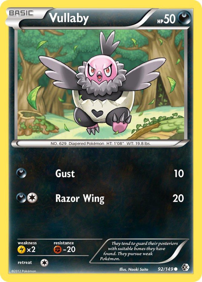 Carte Pokémon: Vullaby [Vostourno]