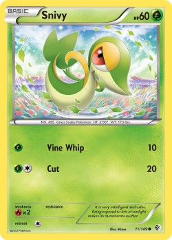 Carte Pokémon: Snivy