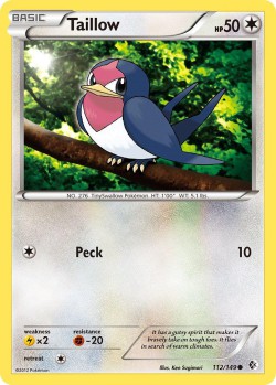 Carte Pokémon: Taillow