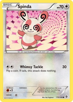 Carte Pokémon: Spinda