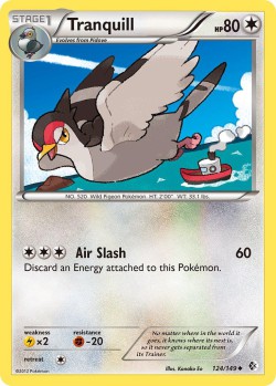 Carte Pokémon: Tranquill