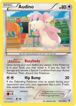 Carte Pokémon: Audino