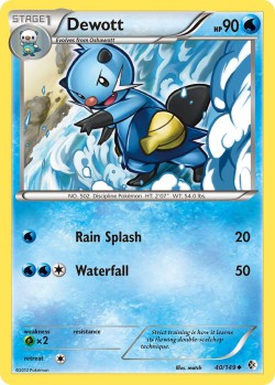 Carte Pokémon: Dewott