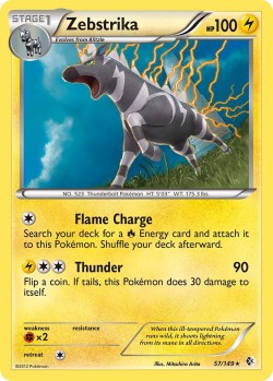 Carte Pokémon: Zebstrika