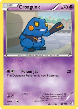 Carte Pokémon: Croagunk