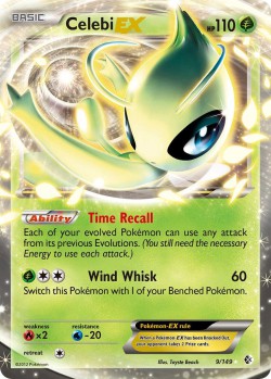 Carte Pokémon: Celebi EX