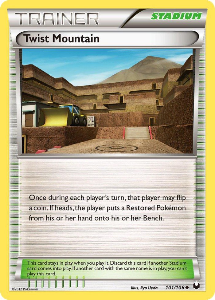 Carte Pokémon: Twist Mountain [Mont Foré]