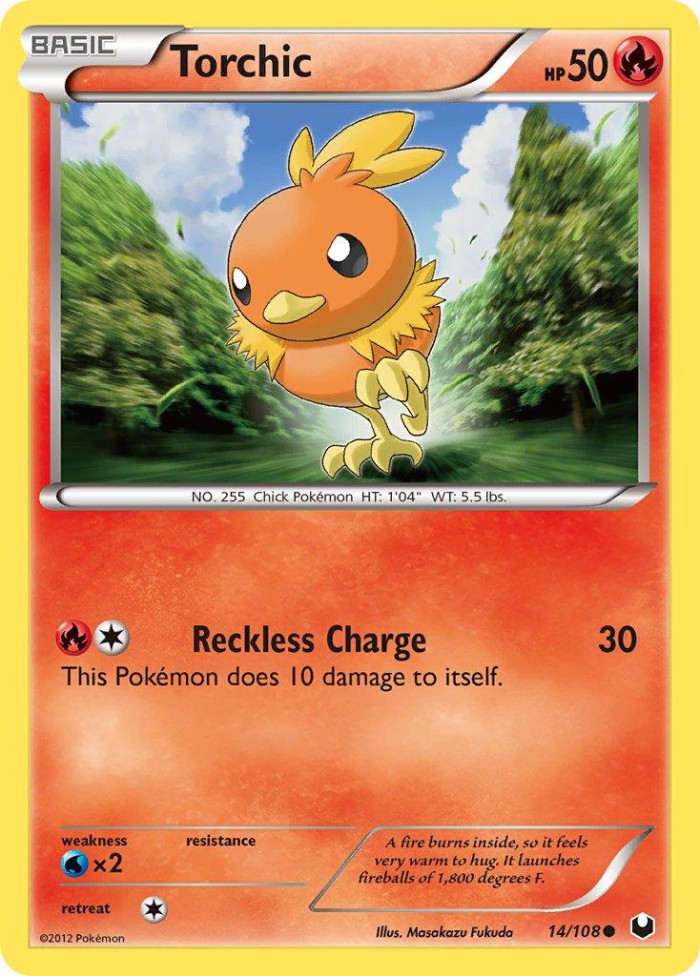 Carte Pokémon: Torchic [Poussifeu]