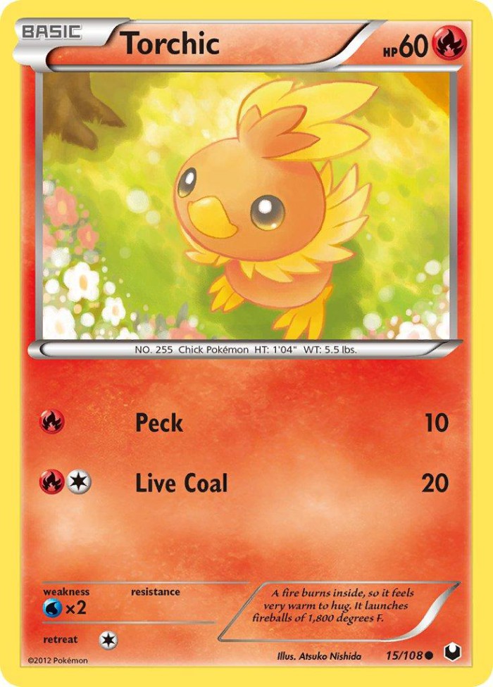 Carte Pokémon: Torchic [Poussifeu]