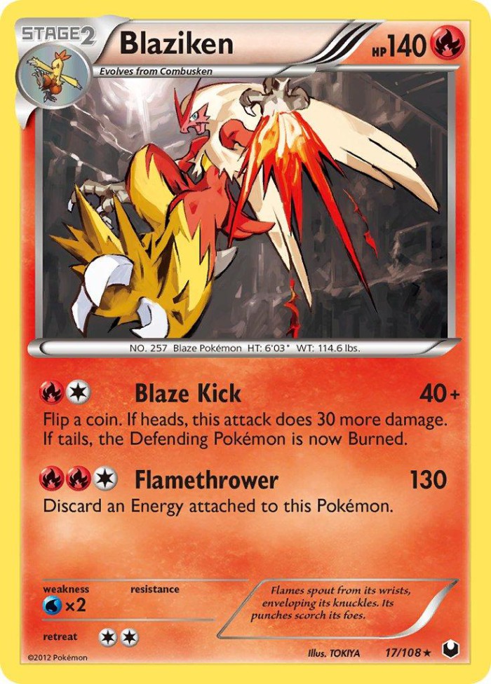 Carte Pokémon: Blaziken [Braségali]