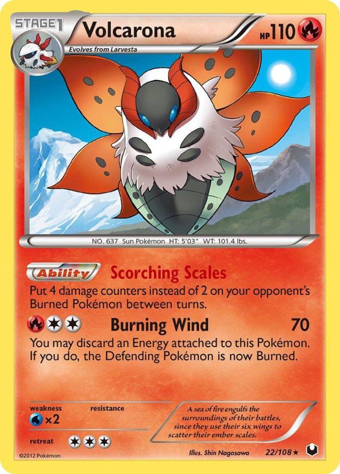 Carte Pokémon: Volcarona [Pyrax]