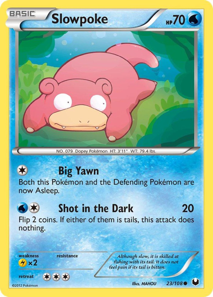 Carte Pokémon: Slowpoke [Ramoloss]