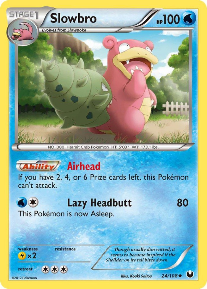 Carte Pokémon: Slowbro [Flagadoss]