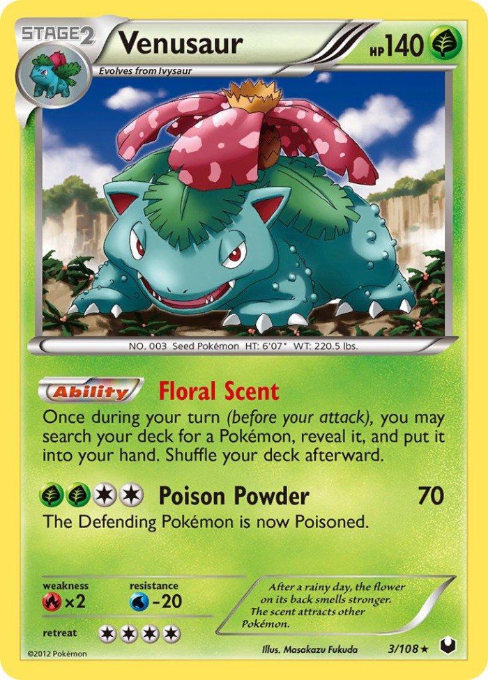 Carte Pokémon: Venusaur [Florizarre]