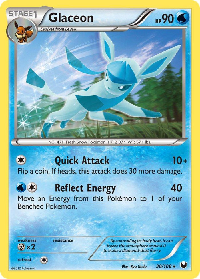 Carte Pokémon: Glaceon [Givrali]