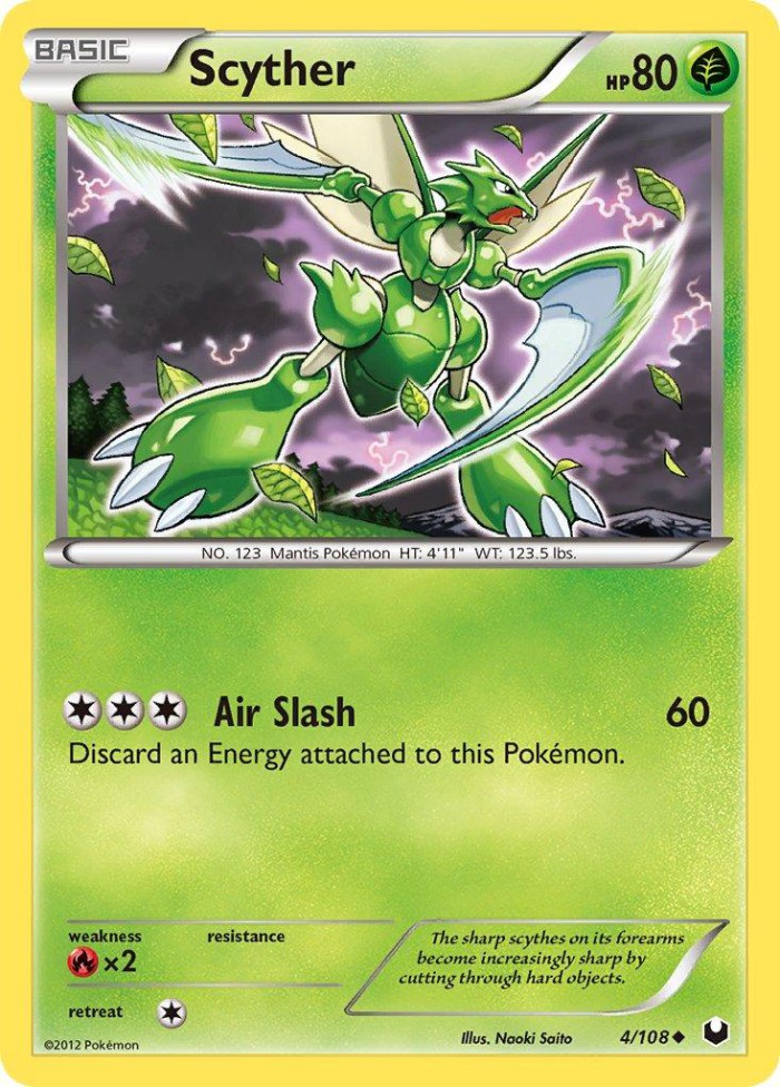 Carte Pokémon: Scyther [Insécateur]