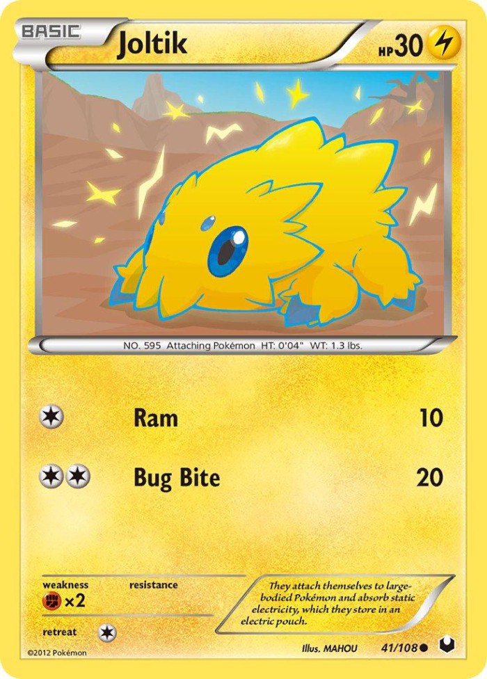 Carte Pokémon: Joltik [Statitik]