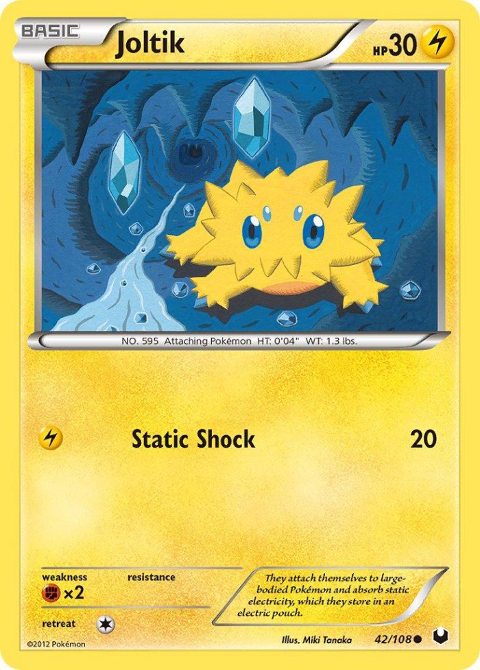 Carte Pokémon: Joltik [Statitik]