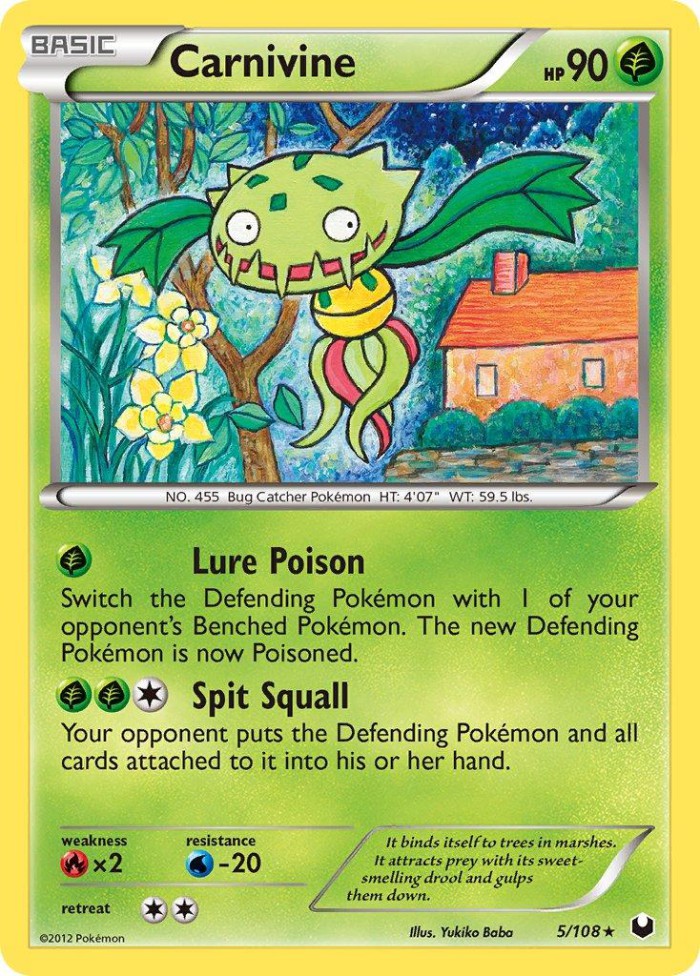 Carte Pokémon: Carnivine [Vortente]