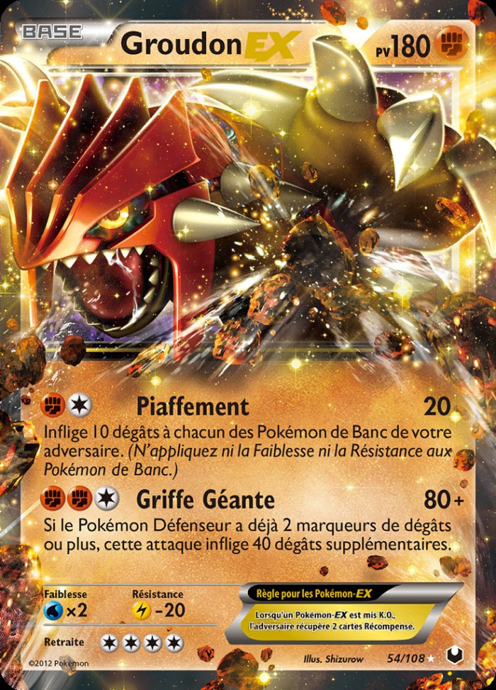 Carte Pokémon: Groudon EX [Groudon EX]