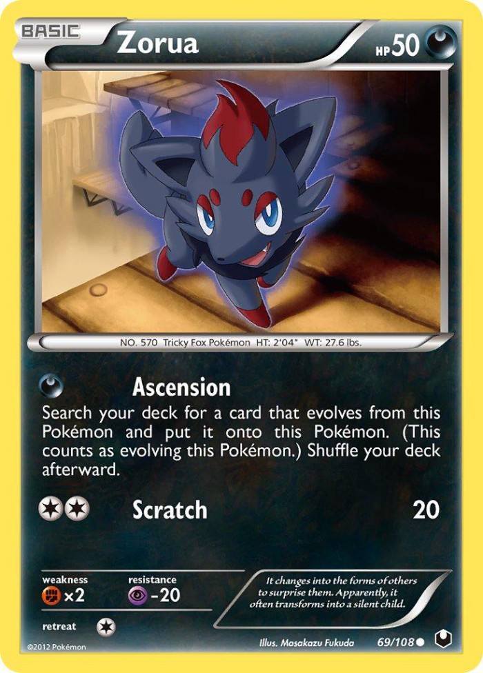 Carte Pokémon: Zorua [Zorua]