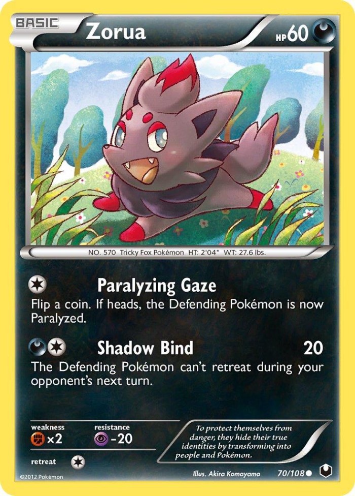 Carte Pokémon: Zorua [Zorua]