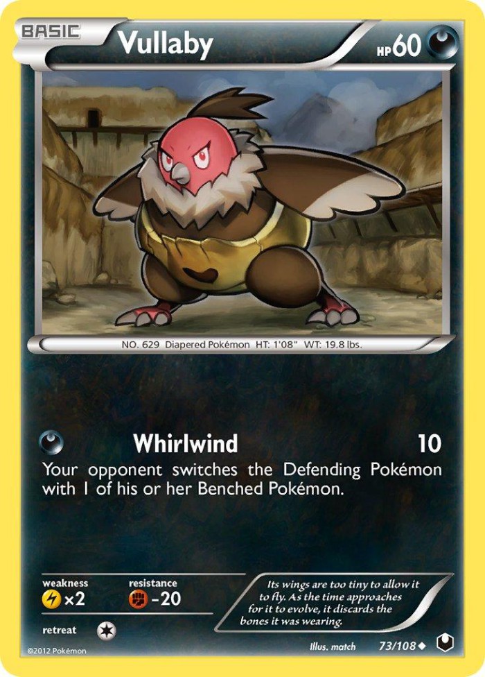 Carte Pokémon: Vullaby [Vostourno]