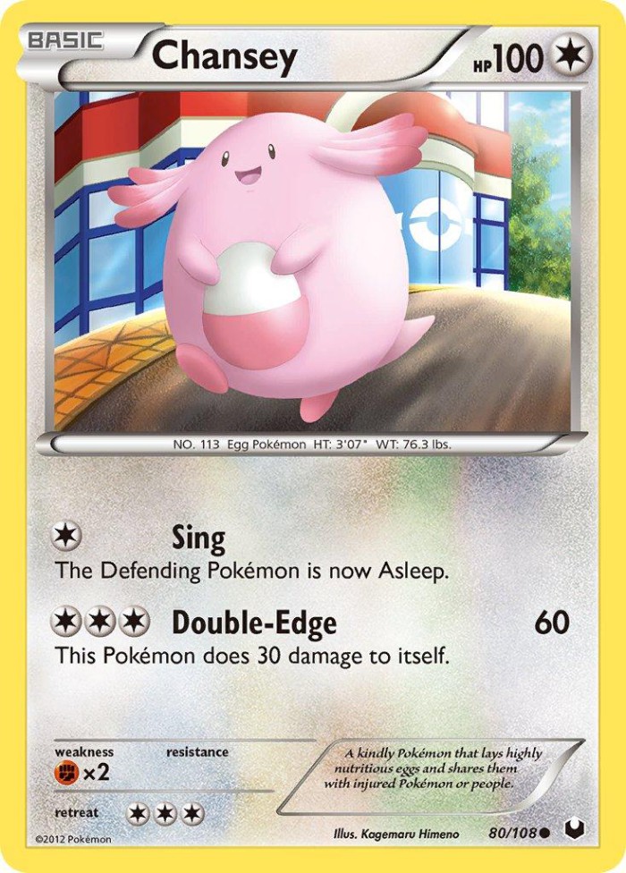 Carte Pokémon: Chansey [Leveinard]