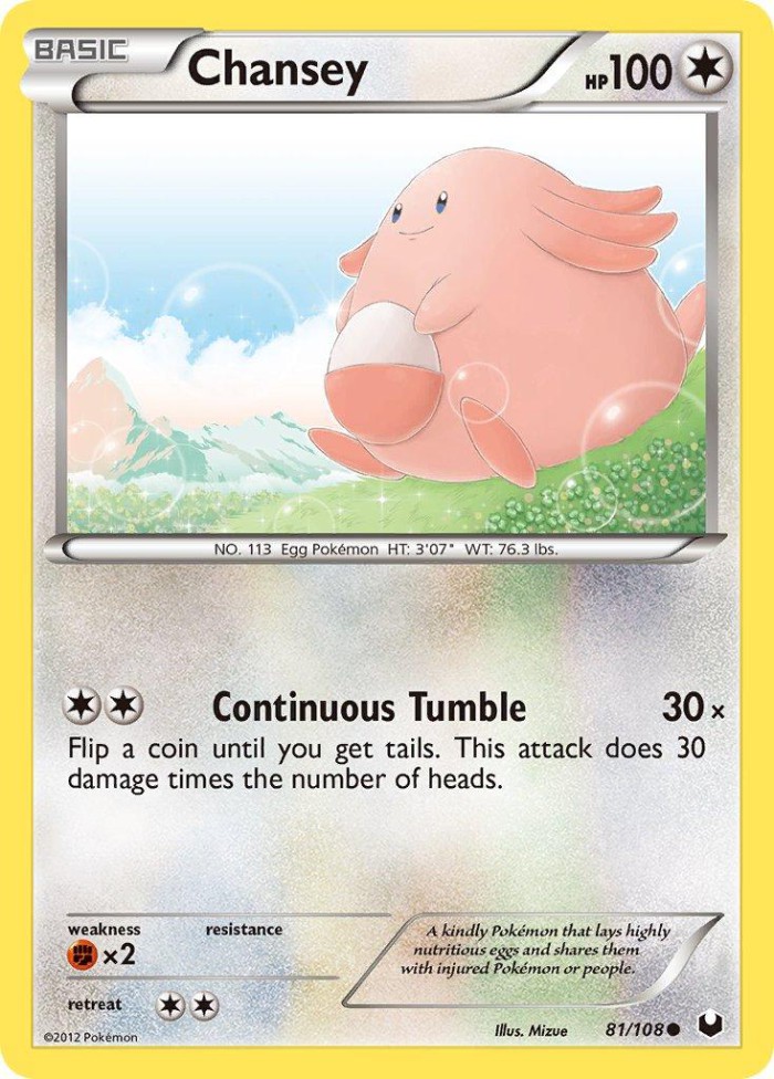 Carte Pokémon: Chansey [Leveinard]