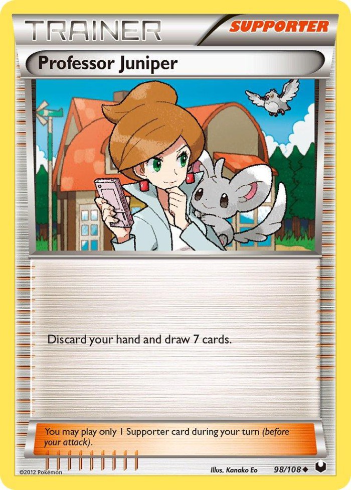 Carte Pokémon: Professor Juniper [Professeur Keteleeria]