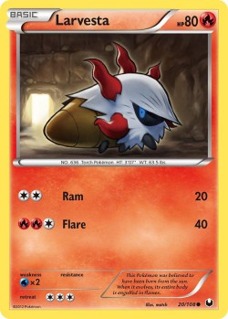 Carte Pokémon: Larvesta