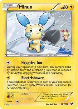 Carte Pokémon: Minun