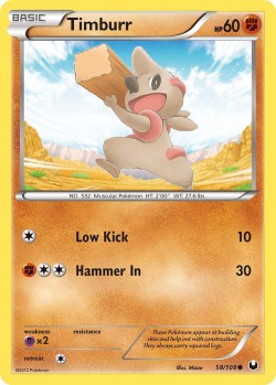 Carte Pokémon: Timburr