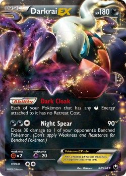 Carte Pokémon: Darkrai EX