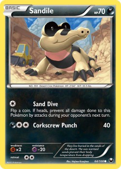 Carte Pokémon: Sandile