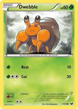 Carte Pokémon: Dwebble