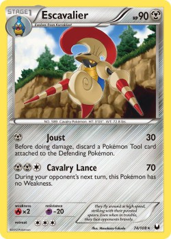 Carte Pokémon: Escavalier