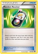 Carte Pokémon: Récepteur Aléatoire