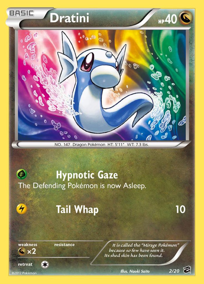 Carte Pokémon: Dratini [Minidraco]