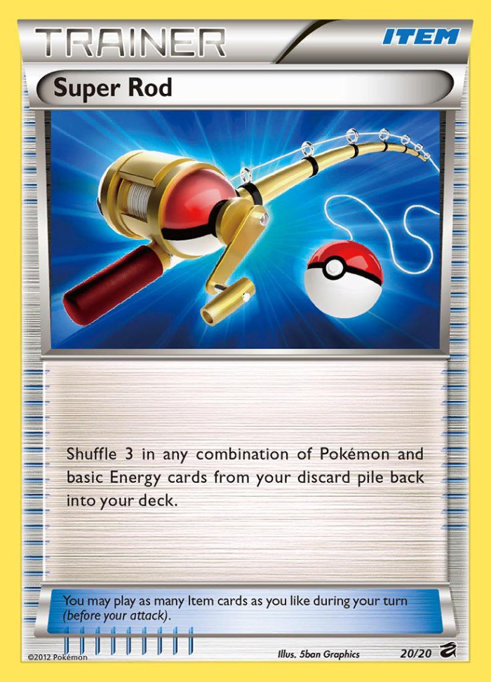 Carte Pokémon: Super Rod [Méga Canne]