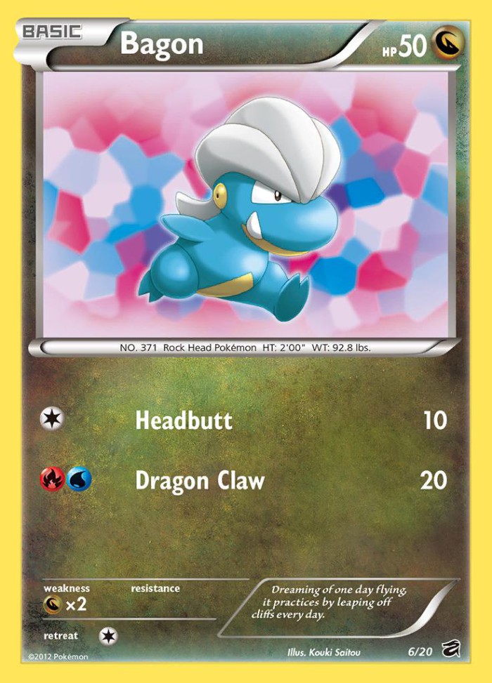 Carte Pokémon: Bagon [Draby]