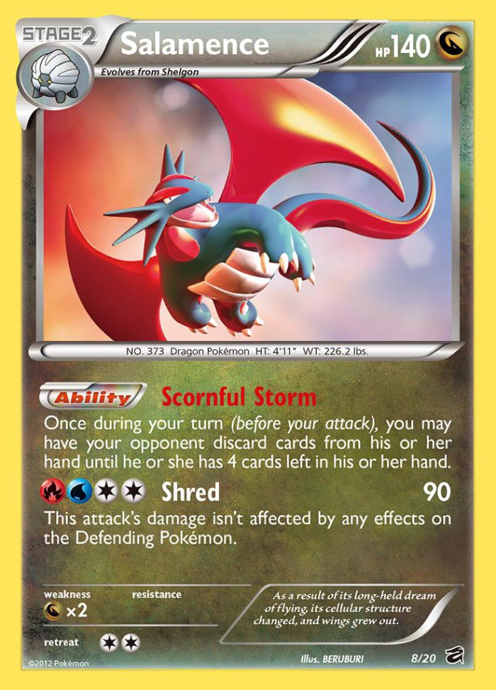 Carte Pokémon: Salamence [Drattak]