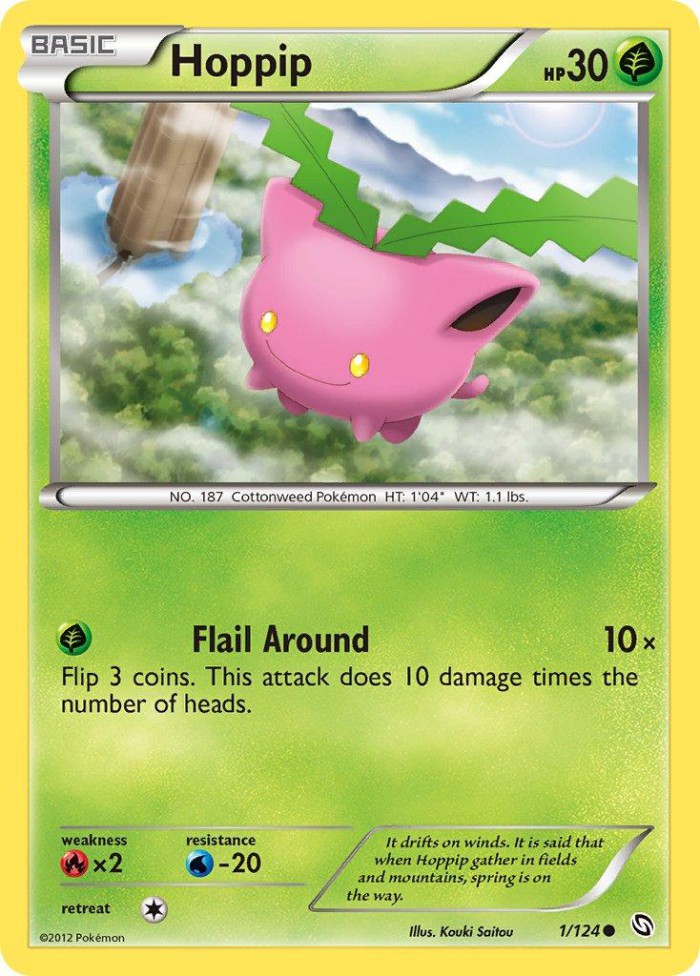 Carte Pokémon: Hoppip [Granivol]