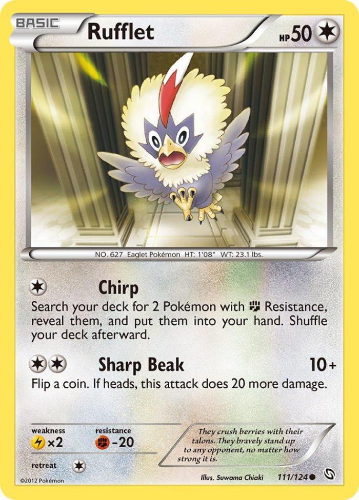 Carte Pokémon: Rufflet [Furaiglon]