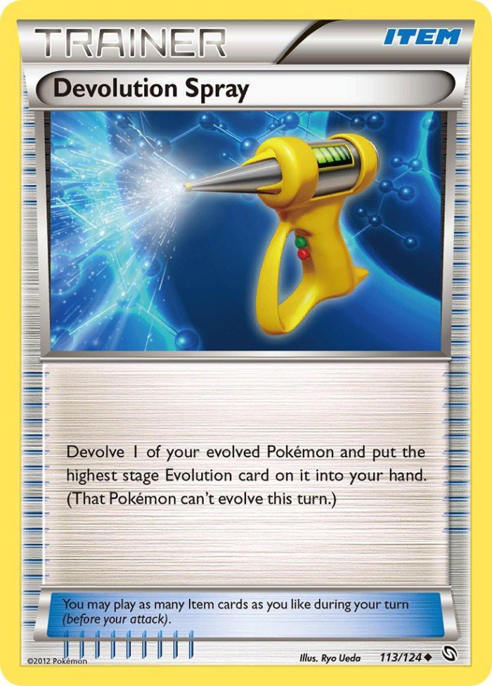 Carte Pokémon: Devolution Spray [Spray Dés-évoluant]